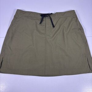 Ripskirt Olive Drawcord Mini Skirt Size XL